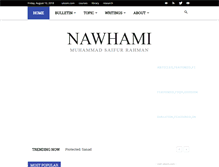 Tablet Screenshot of nawhami.com